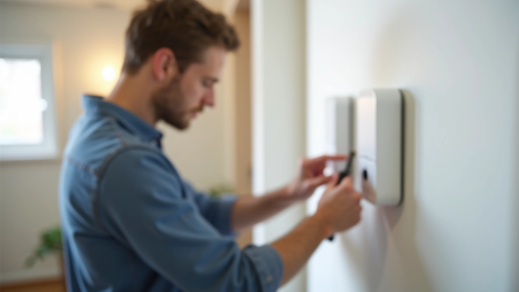 Eksperdid paigaldavad sensoreid majasse, kasutades kaasasaadavaid tööriistasid